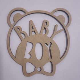 Oso Baby Boy Baby Shower Mdf