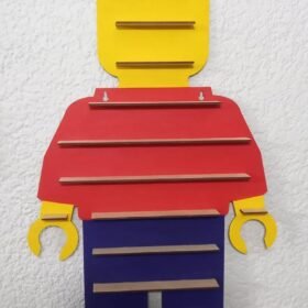 repisa lego mdf a color